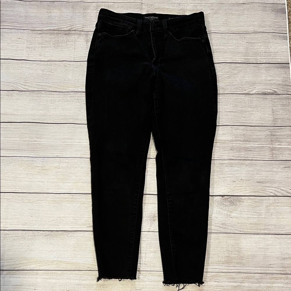 Lucky Brand Women's Black Ankle Jeans